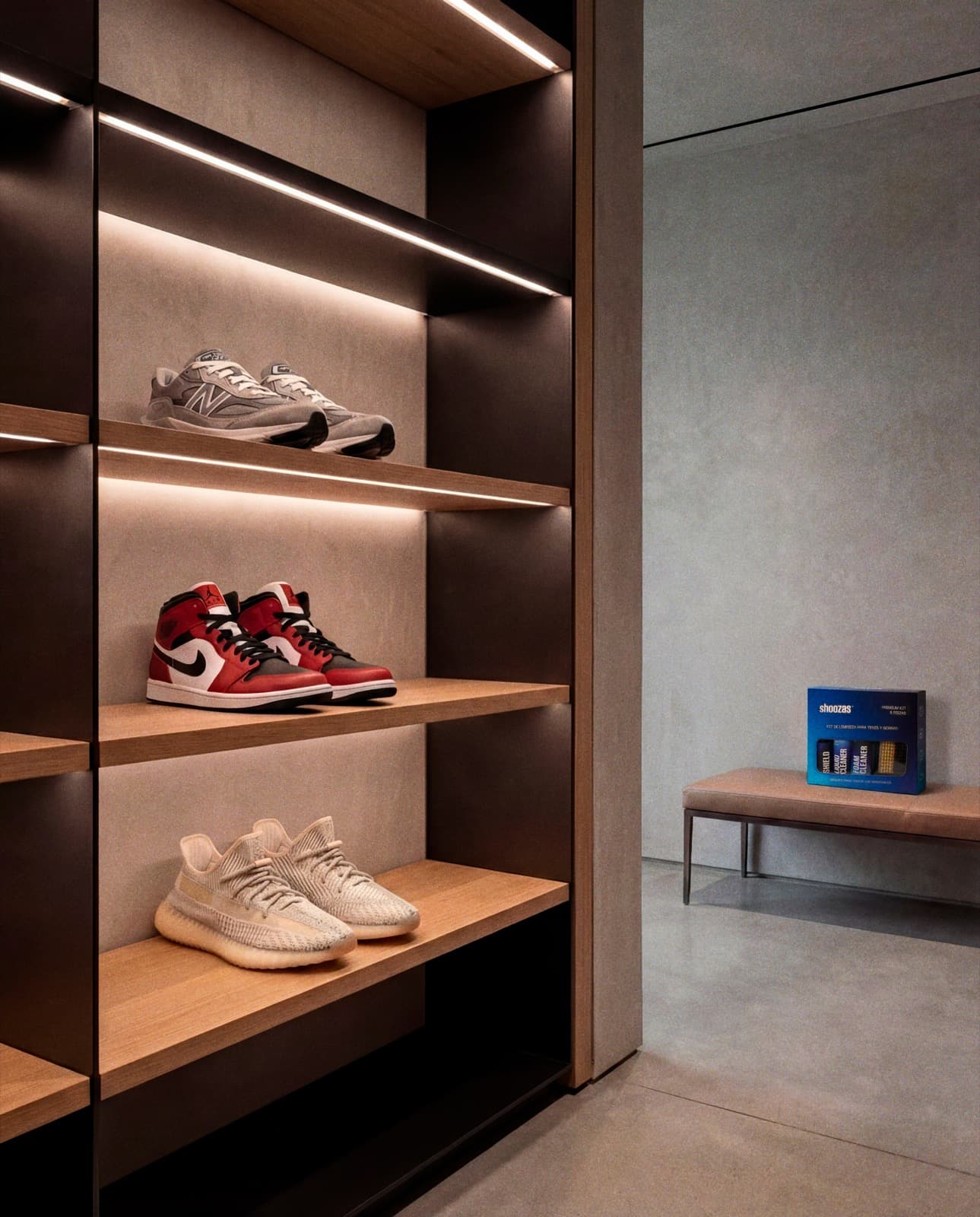 premium sneaker collection shelf grail careful lux — Shoozas Studio